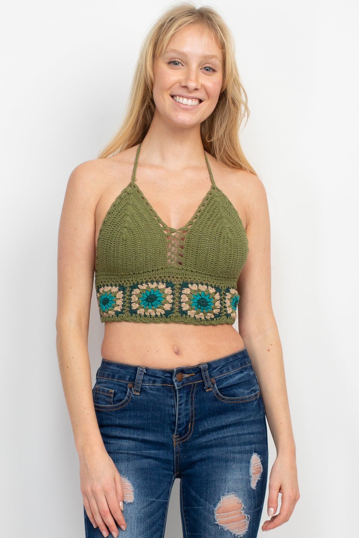 Flower Crochet Top | Silly Yogi