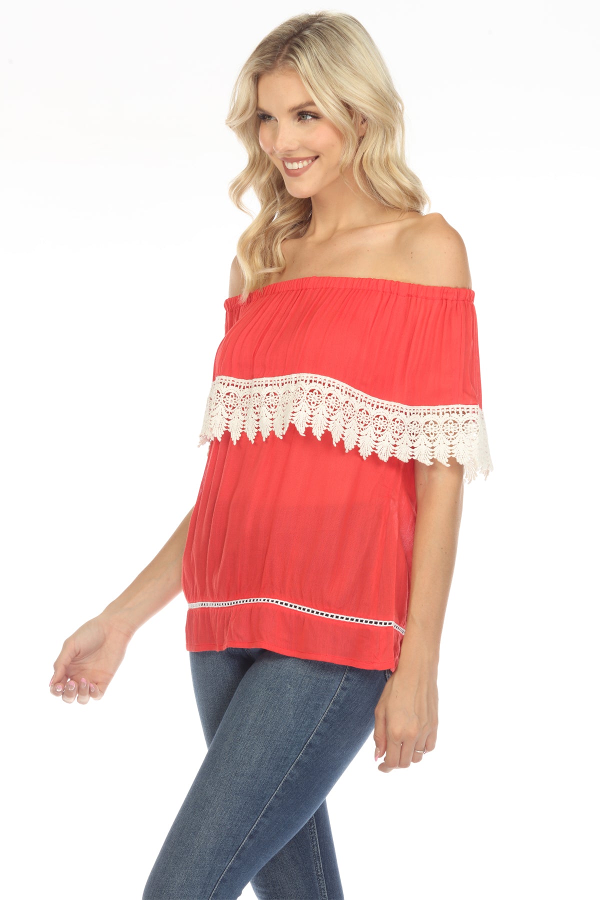 Boho Summers Off-the-Shoulder Top