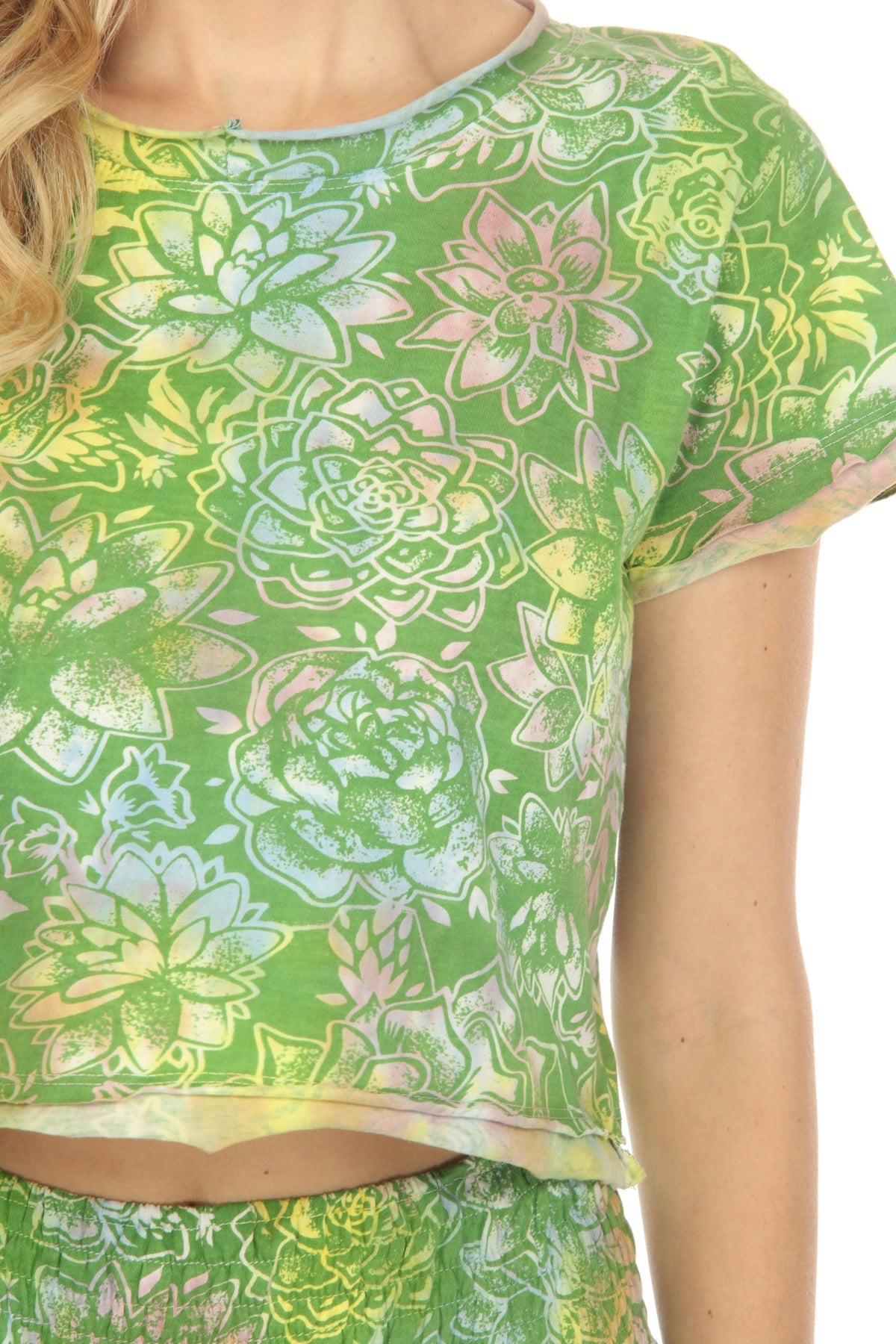 Cactus Garden Tie-dye Tee
