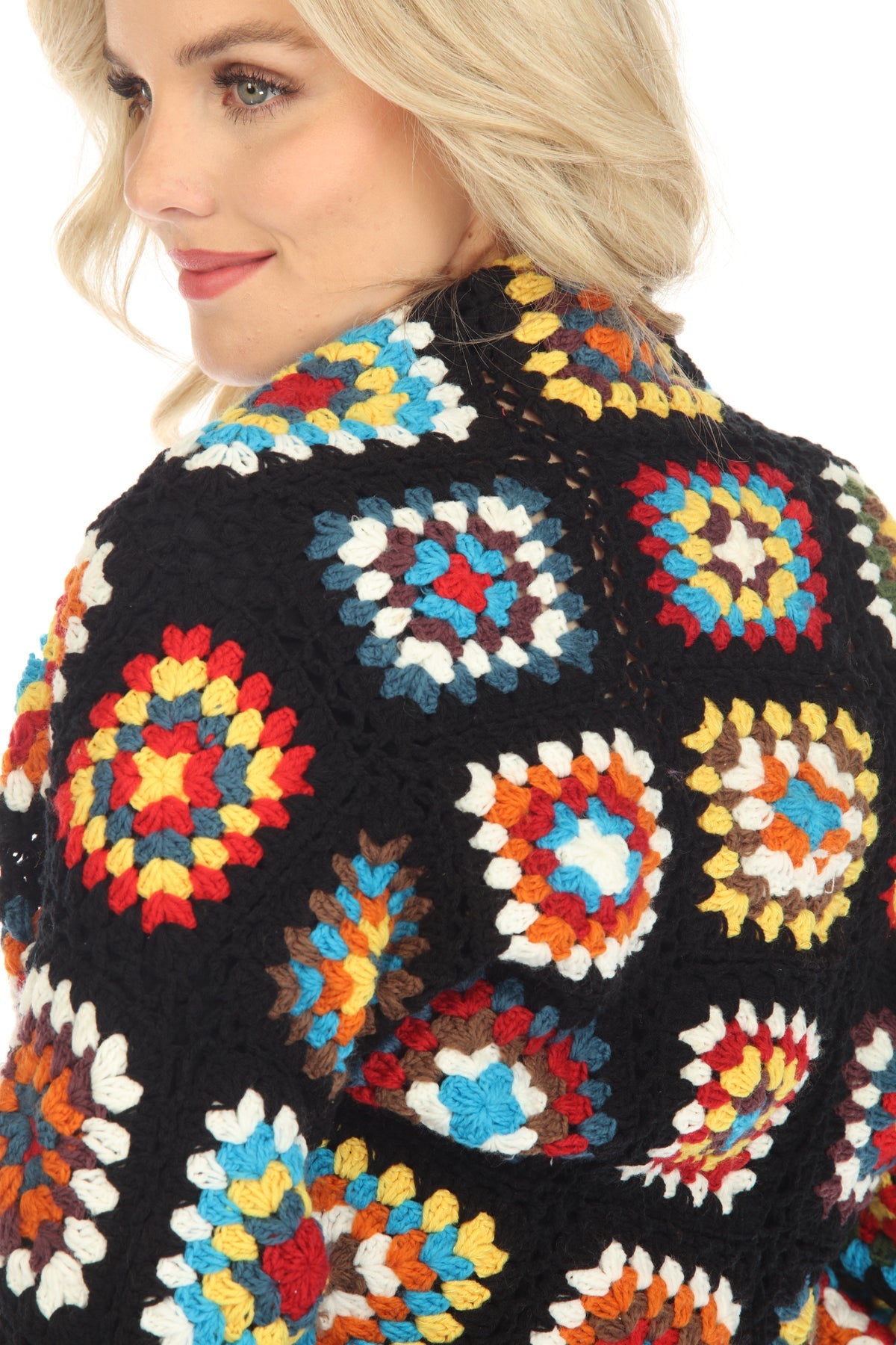 CLANE ／ SHAGGY BOLERO(2018ss) Ravelry: Victoria Honeycomb Lace Bolero pattern by RaeLynn Endicott