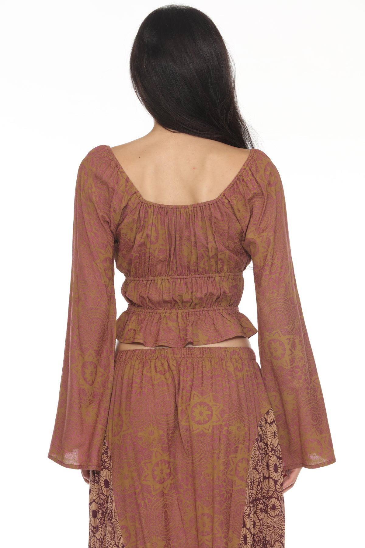Flowy Peasant Blouse