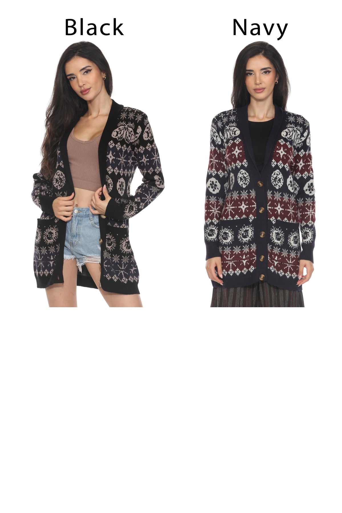 Fair Isle Celestial Cardigan