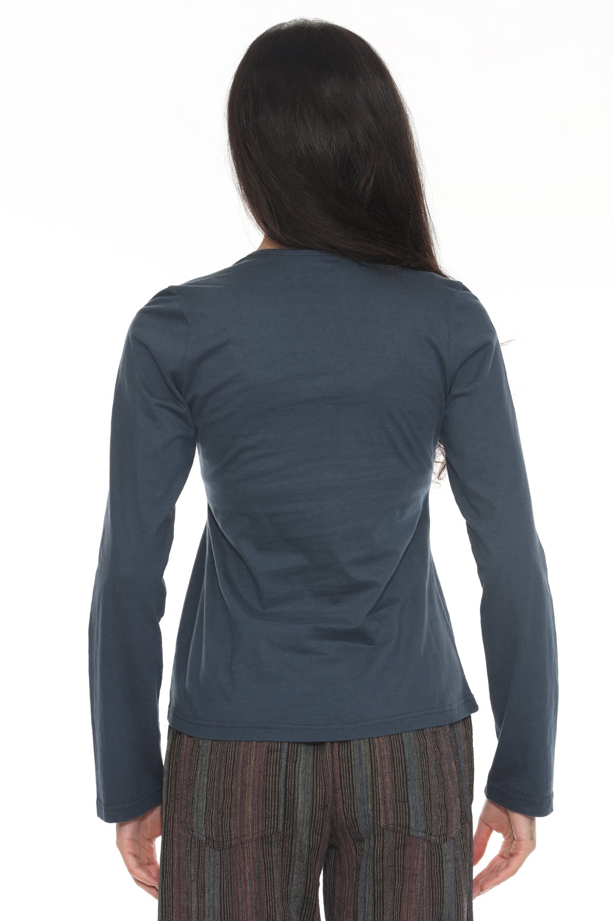 Nirvana Henley LS Tee