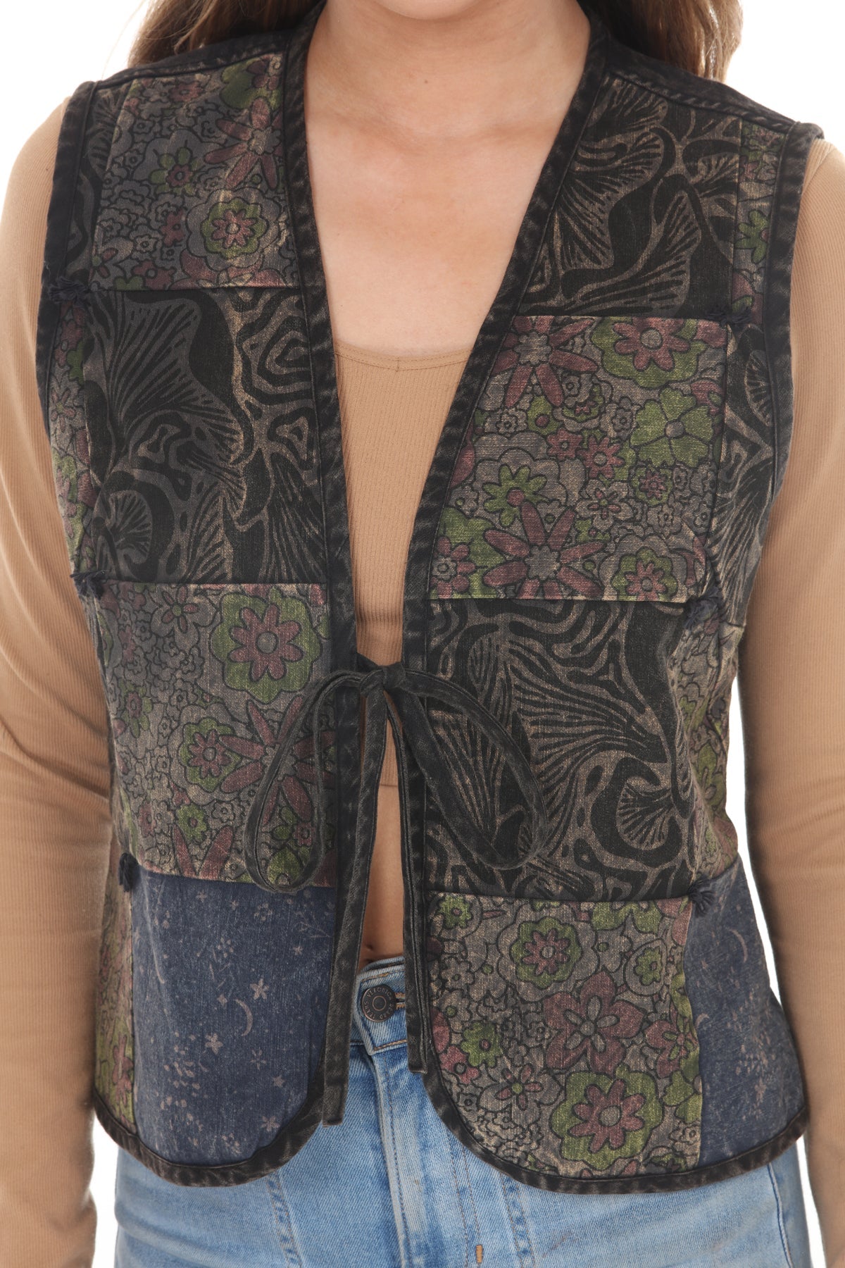 Patchwork Ganny Vest