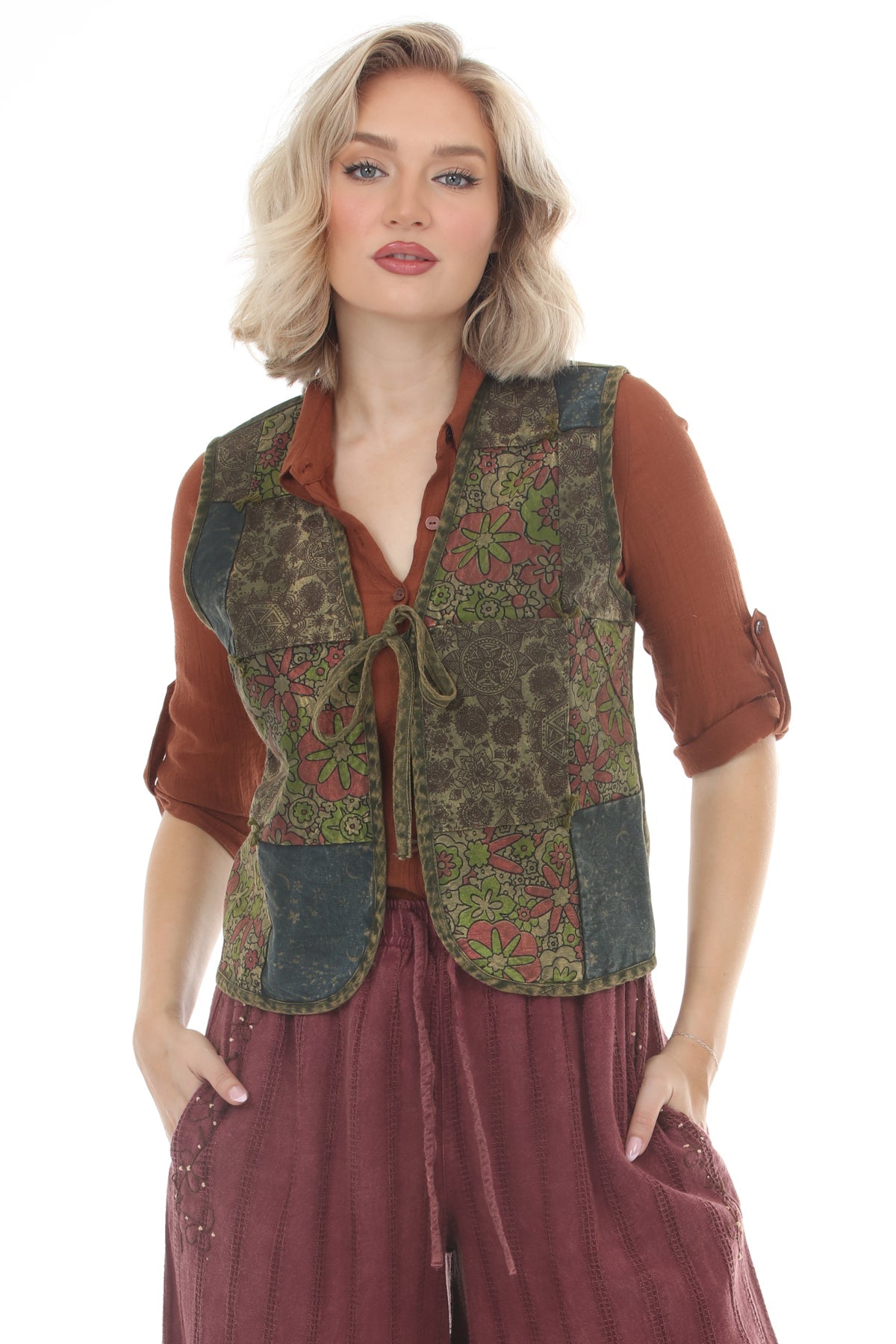 Patchwork Ganny Vest