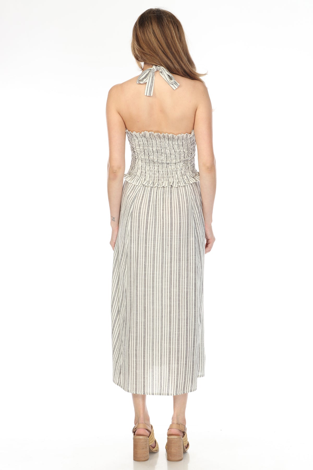 Swift Stripe Midi Dress