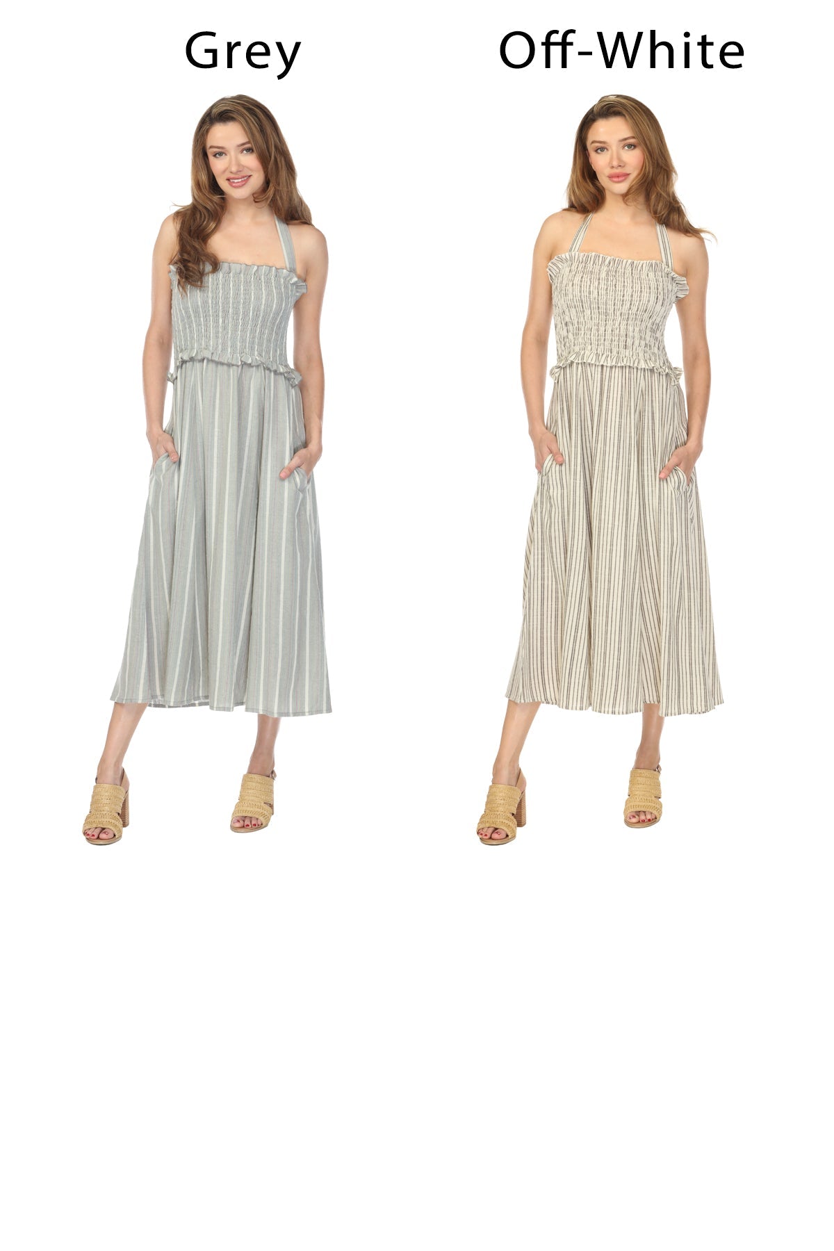 Swift Stripe Midi Dress