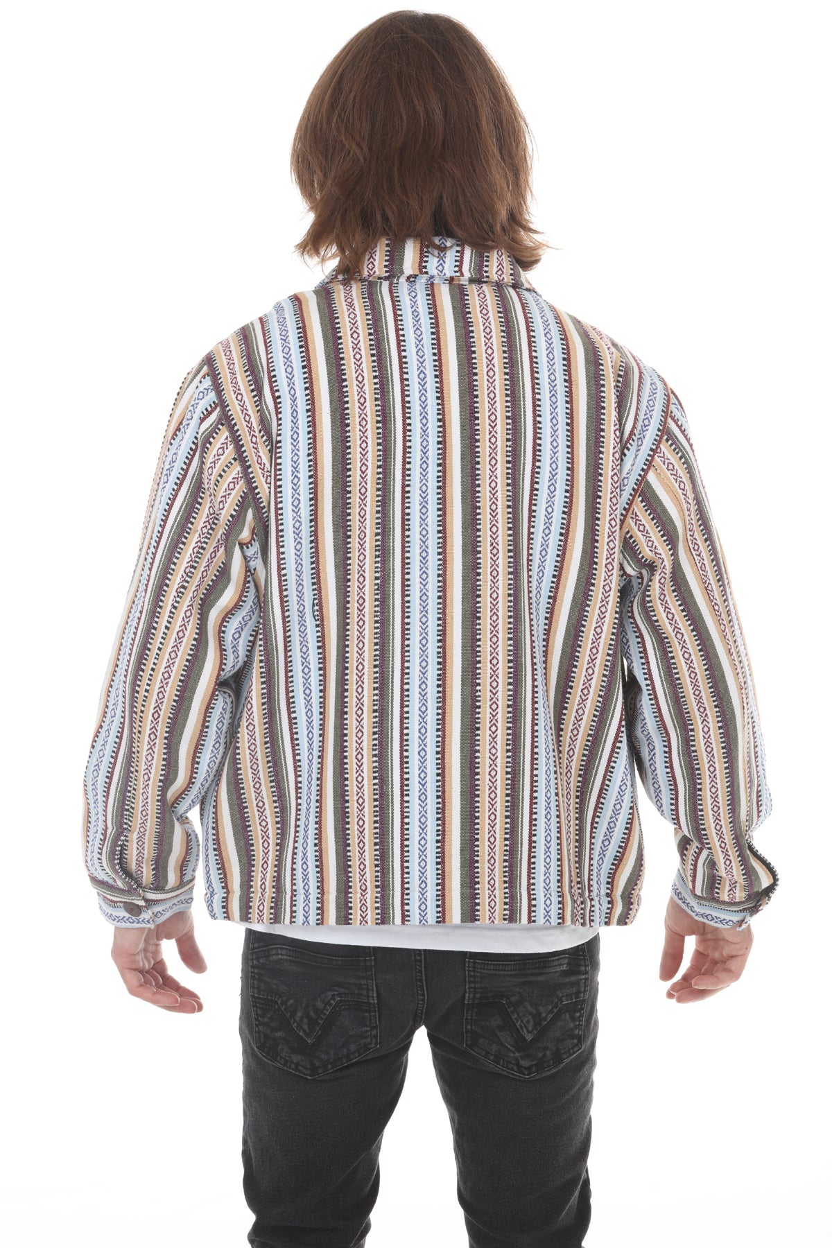 Mens Fleece Lined Zip Work Jacket