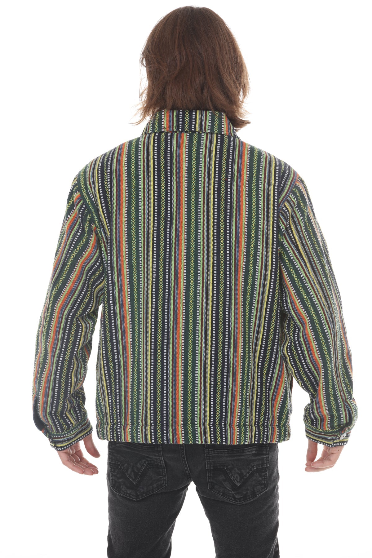 Mens Fleece Lined Zip Work Jacket