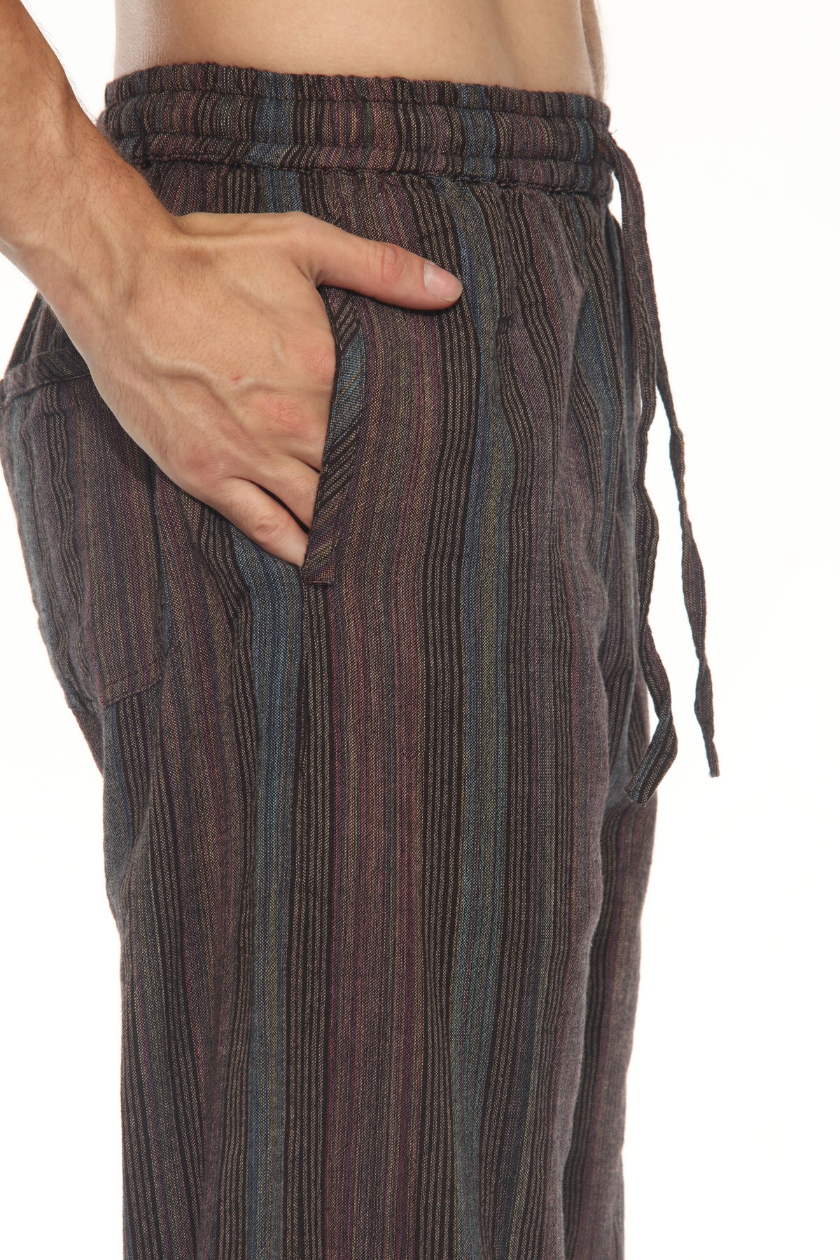 Unisex Striped Pants