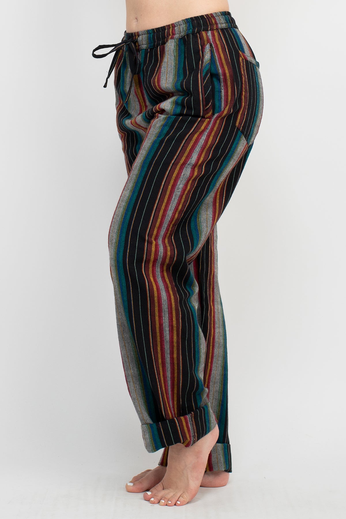 Unisex Striped Pants