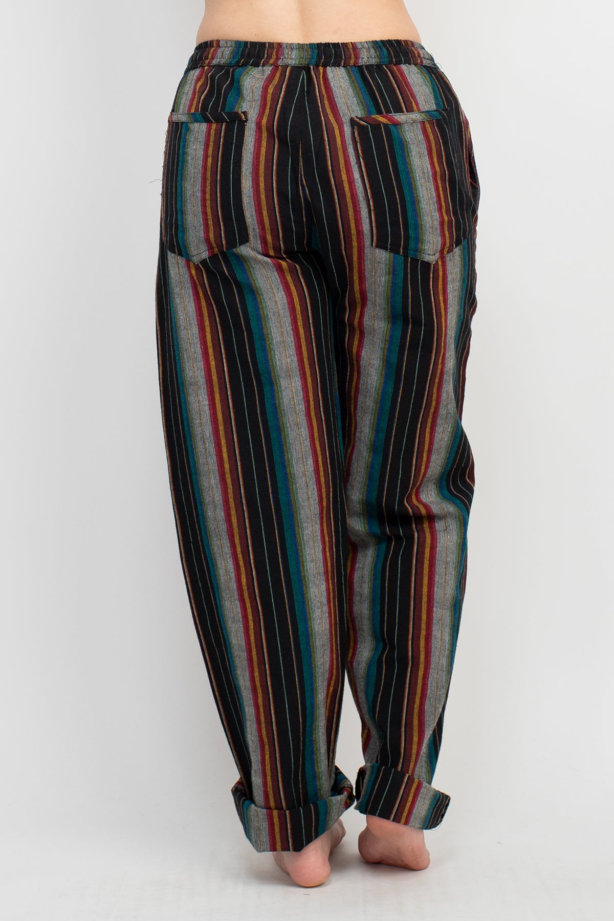 Unisex Striped Pants