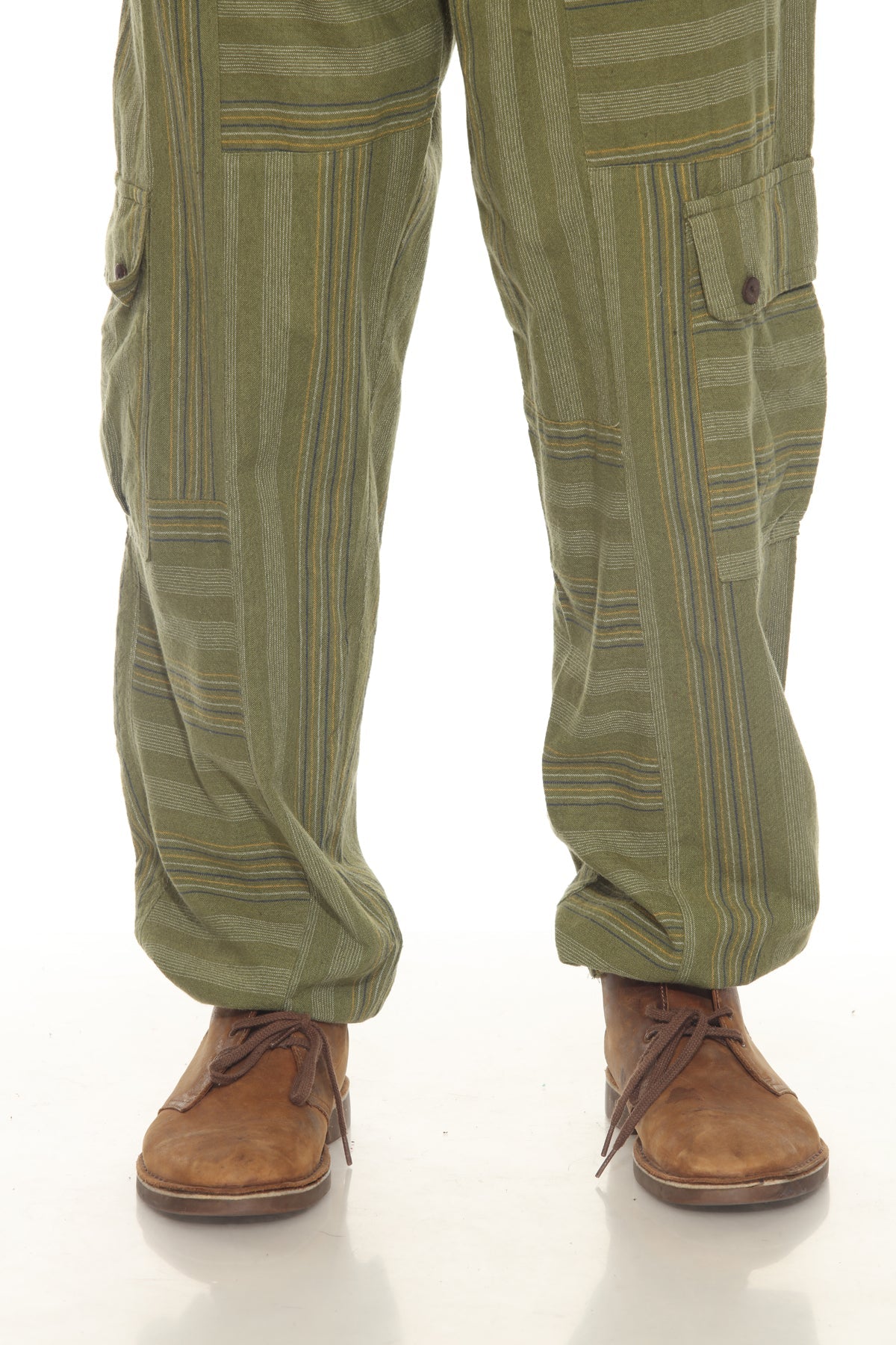 Mens Patchwork Strip Jogger