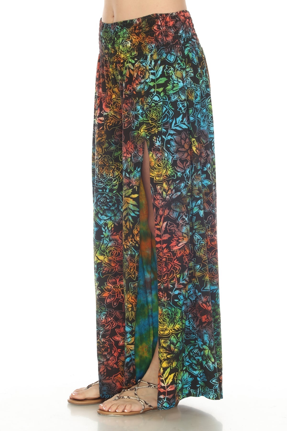 Cactus Garden Slit Pants