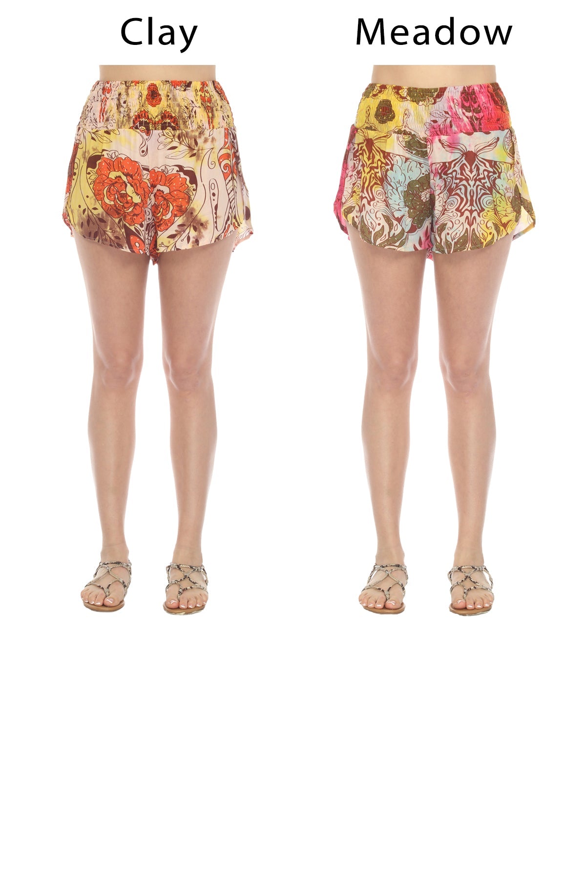 Tiedye Moth Dolphin Shorts