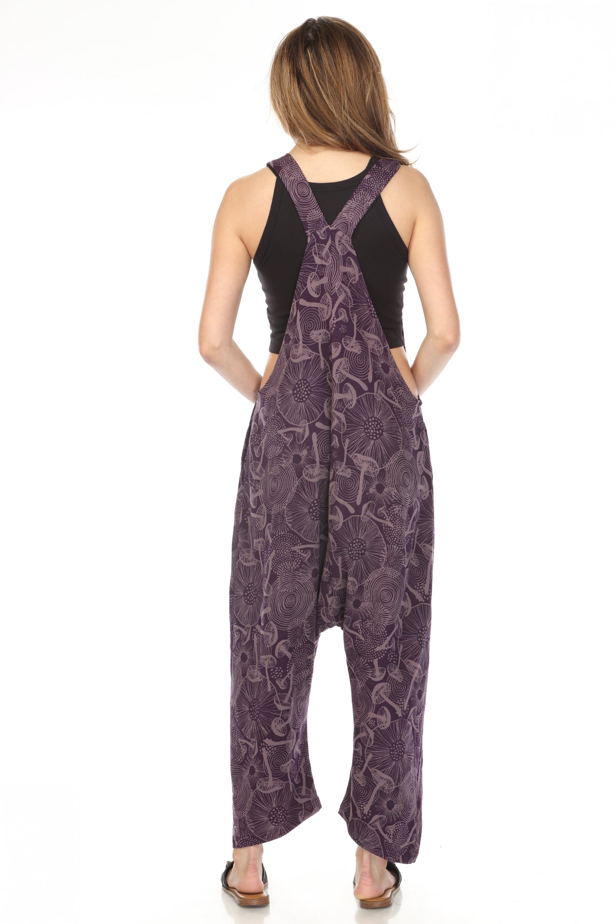 Mushroom Jersey Overalls