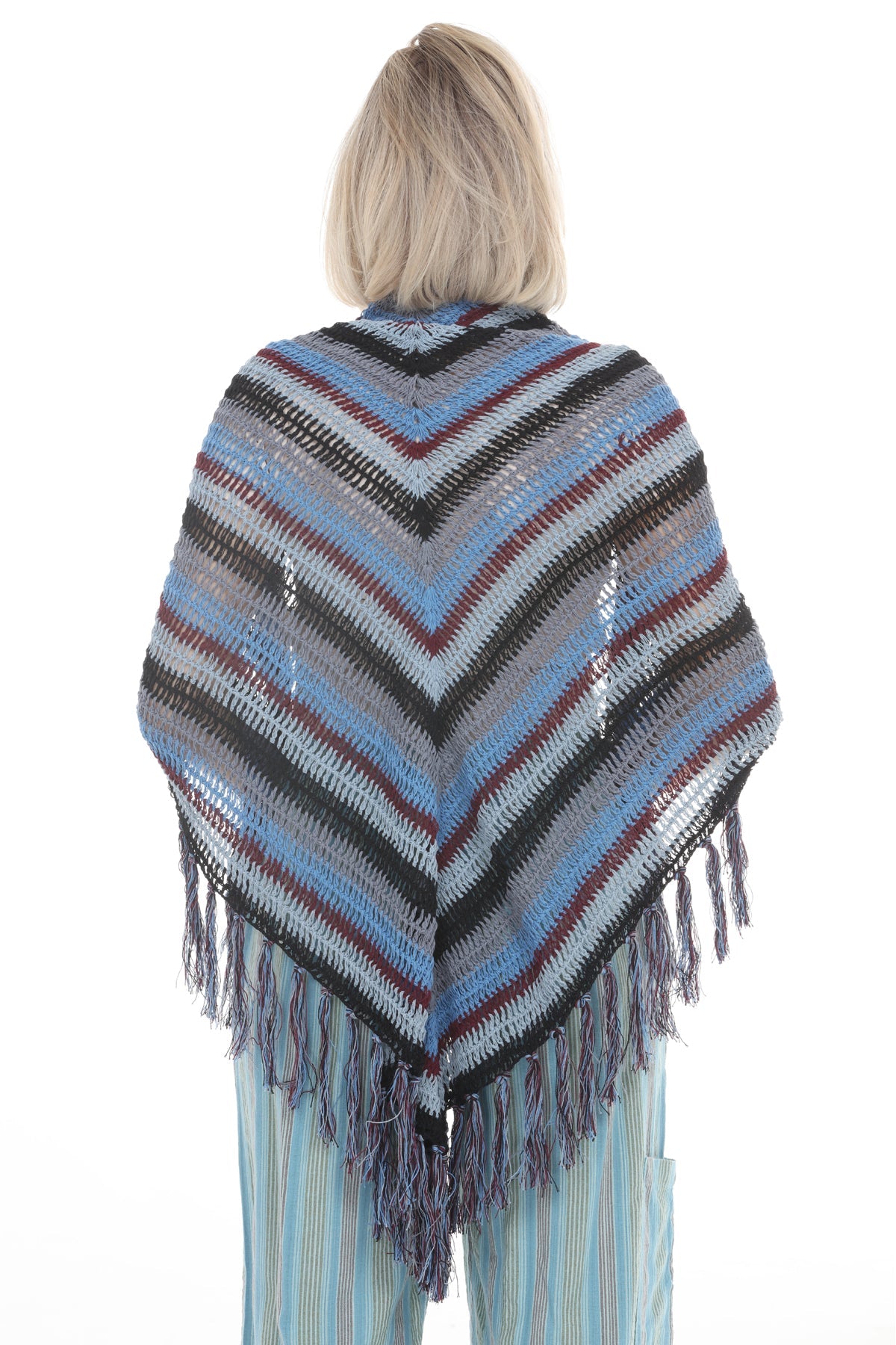 Cali Cotton Crochet Shawl Scarf