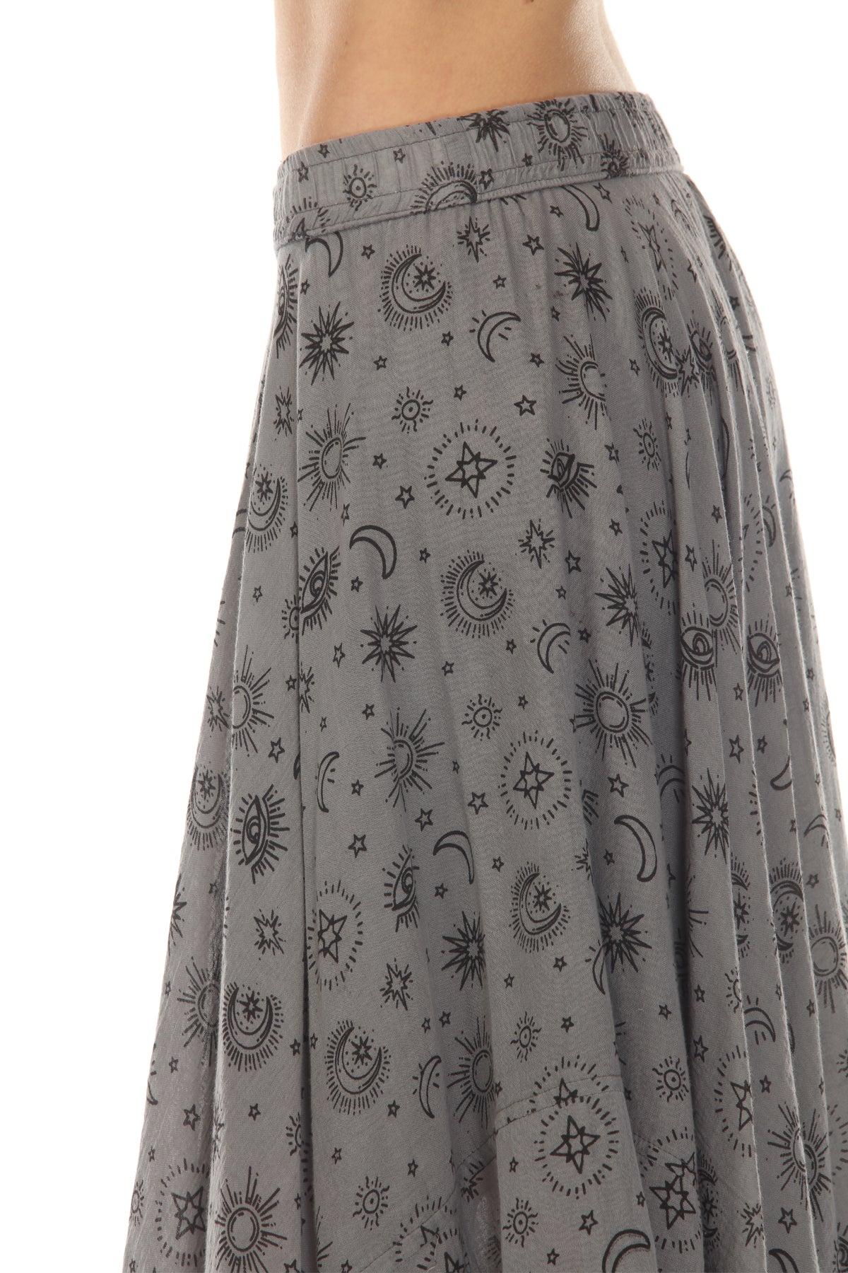 Gauze HankerChief Maxi Skirt