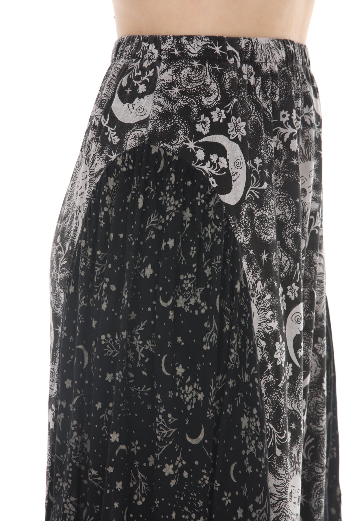 Romantick Celestial Flowy Maxi Skirt