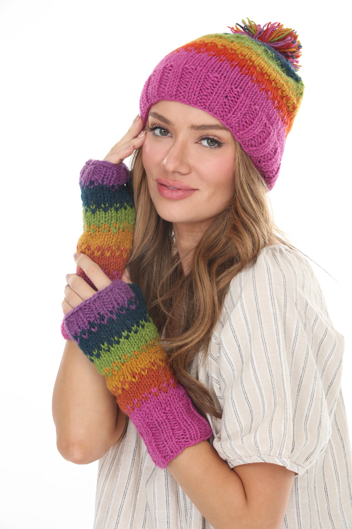 Blurred Lines Knit Armwarmer