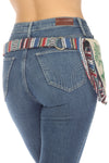Rustic Stripe Hemp Belt bag