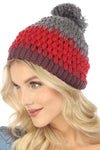 Tri Color Beanie Hat