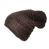 Crocheted Soft Slouchy Beanie