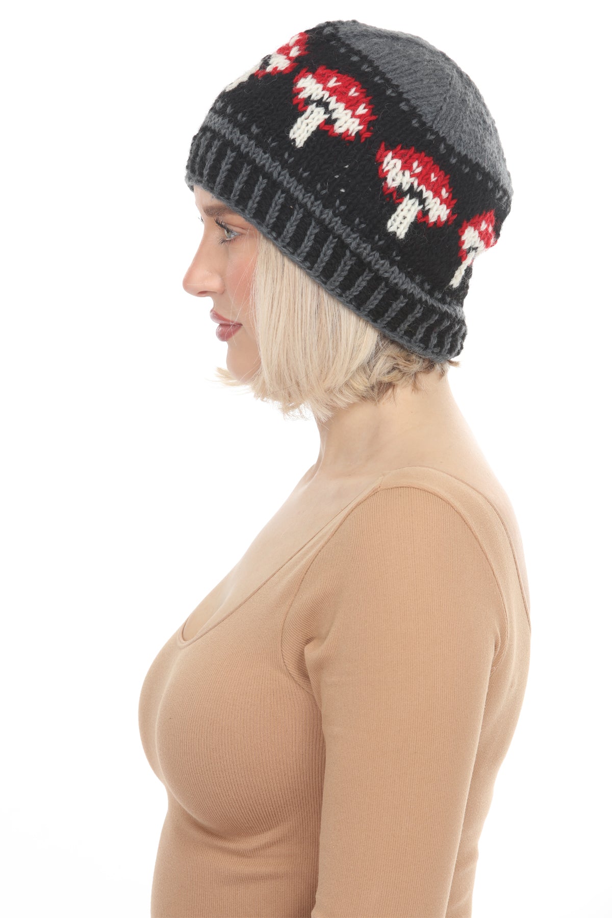 Wild Mushroom Slouchy Beanie