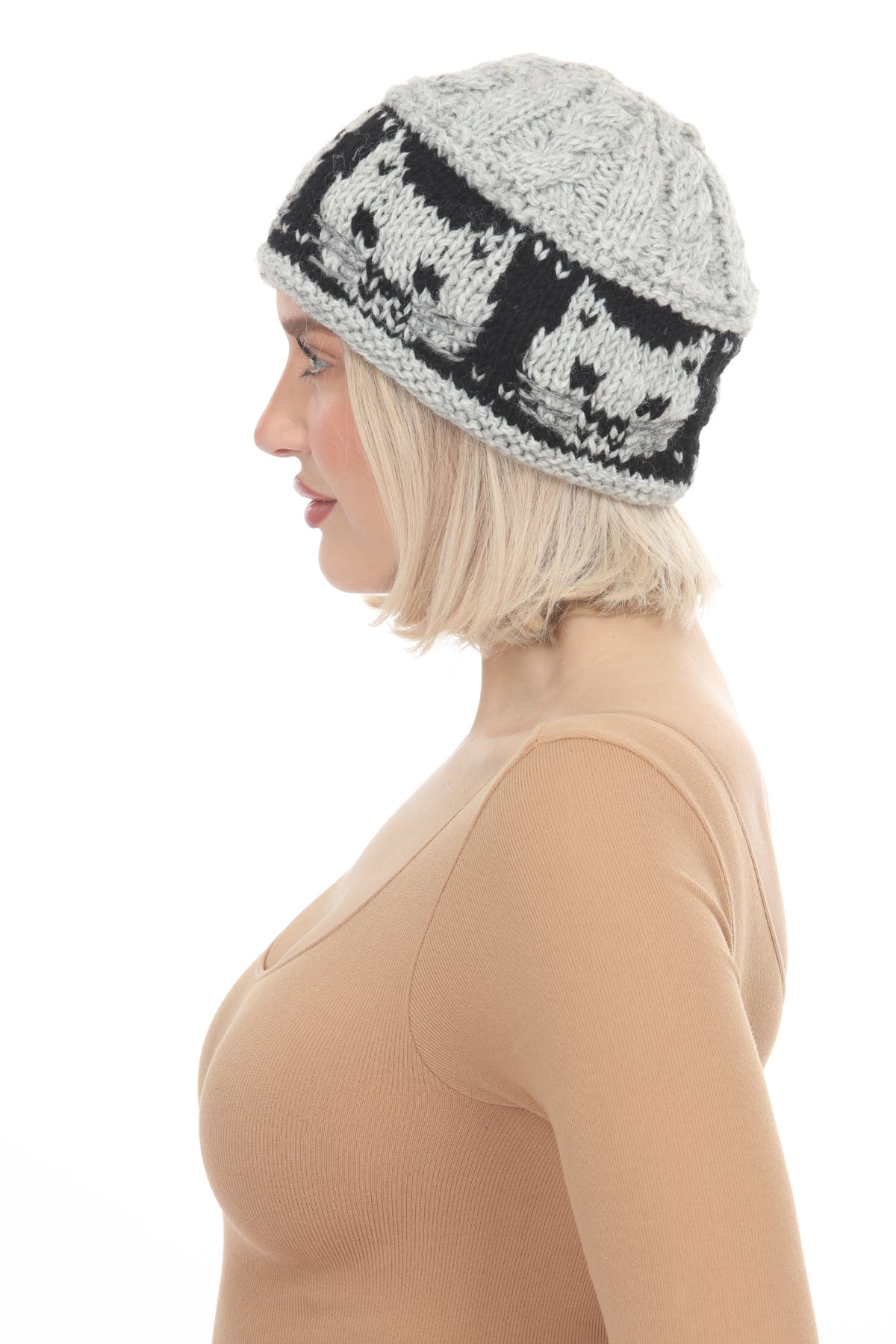 Kitty Cable Kint Hat