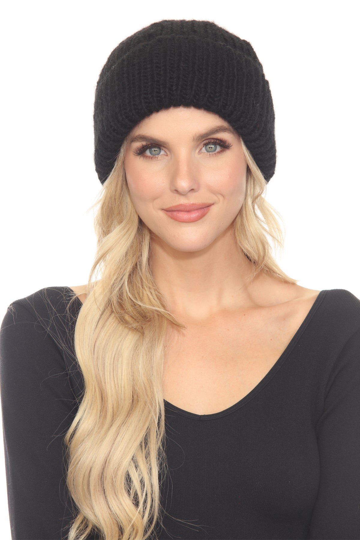 Ribbed Fine Wool Fisherman Beanie
