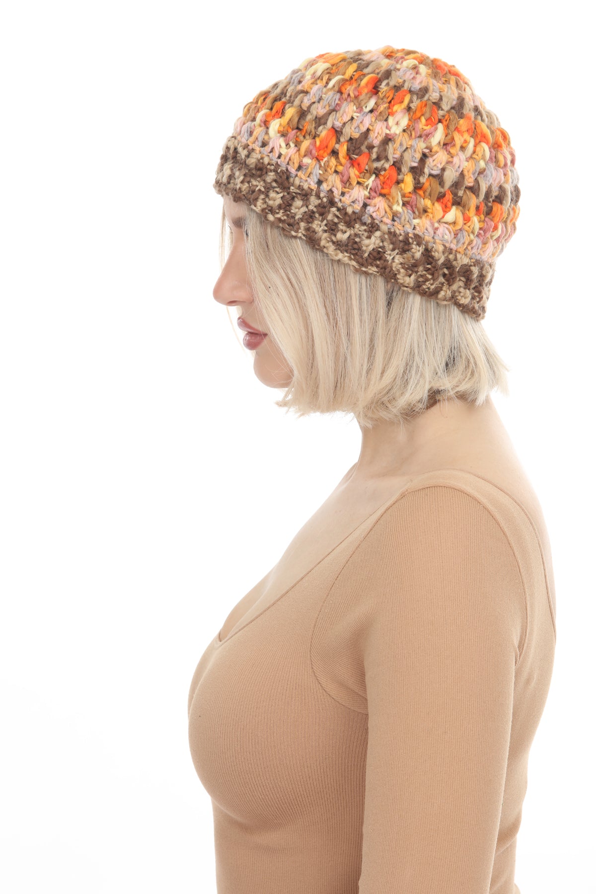 Granny Crocheted Beanie