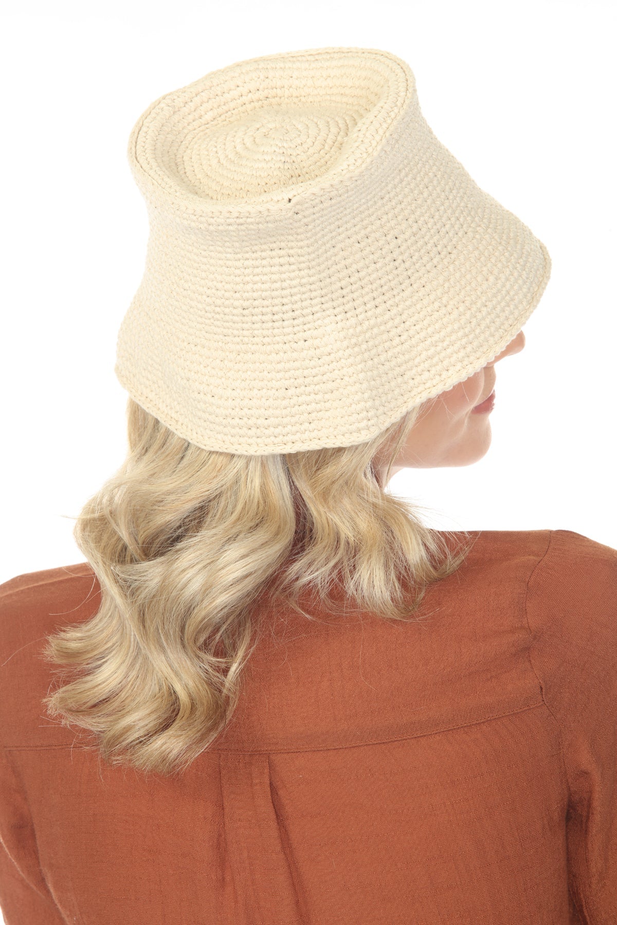 Cotton Crochet Bucket Hat