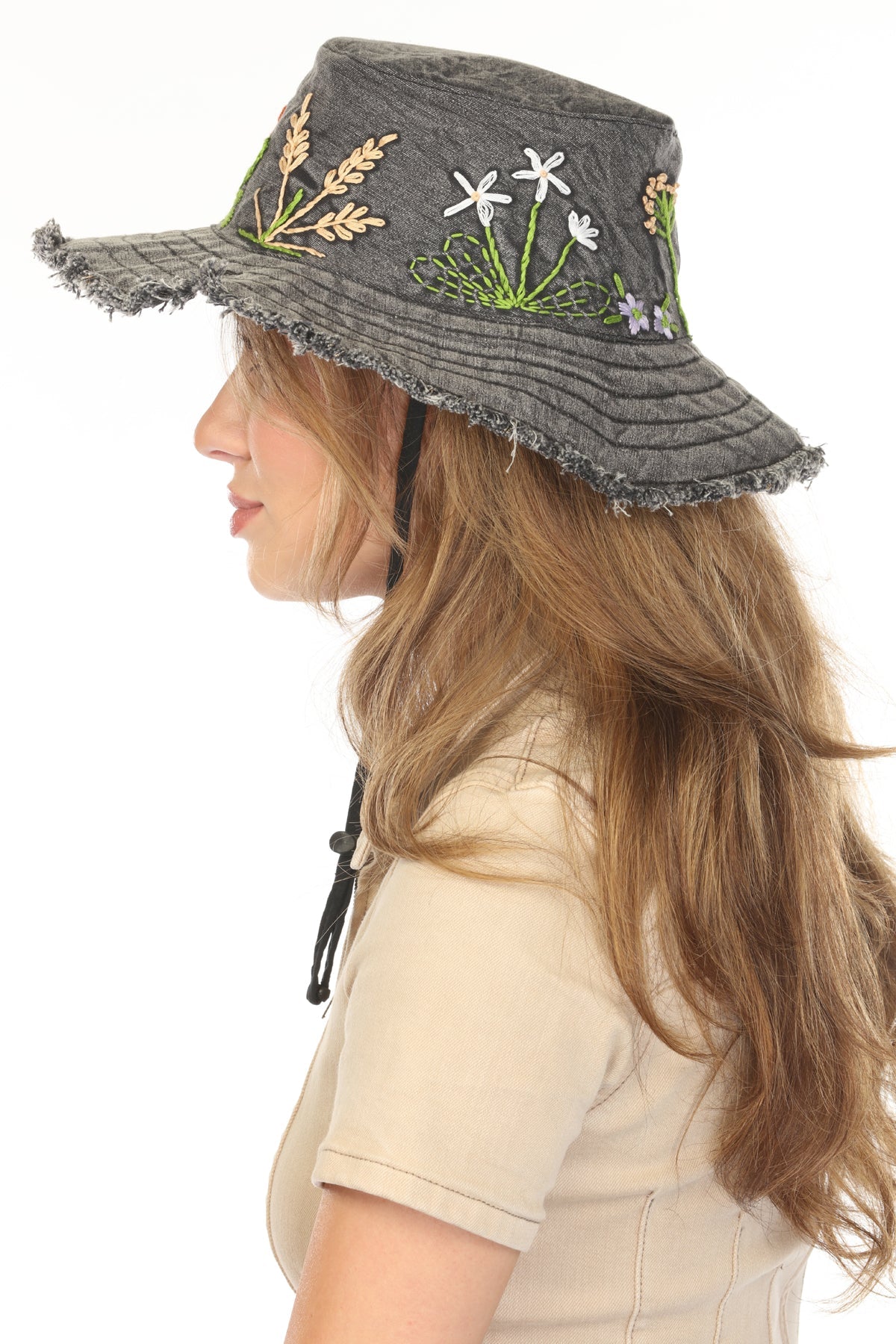 Garden Emb Boonie Hat