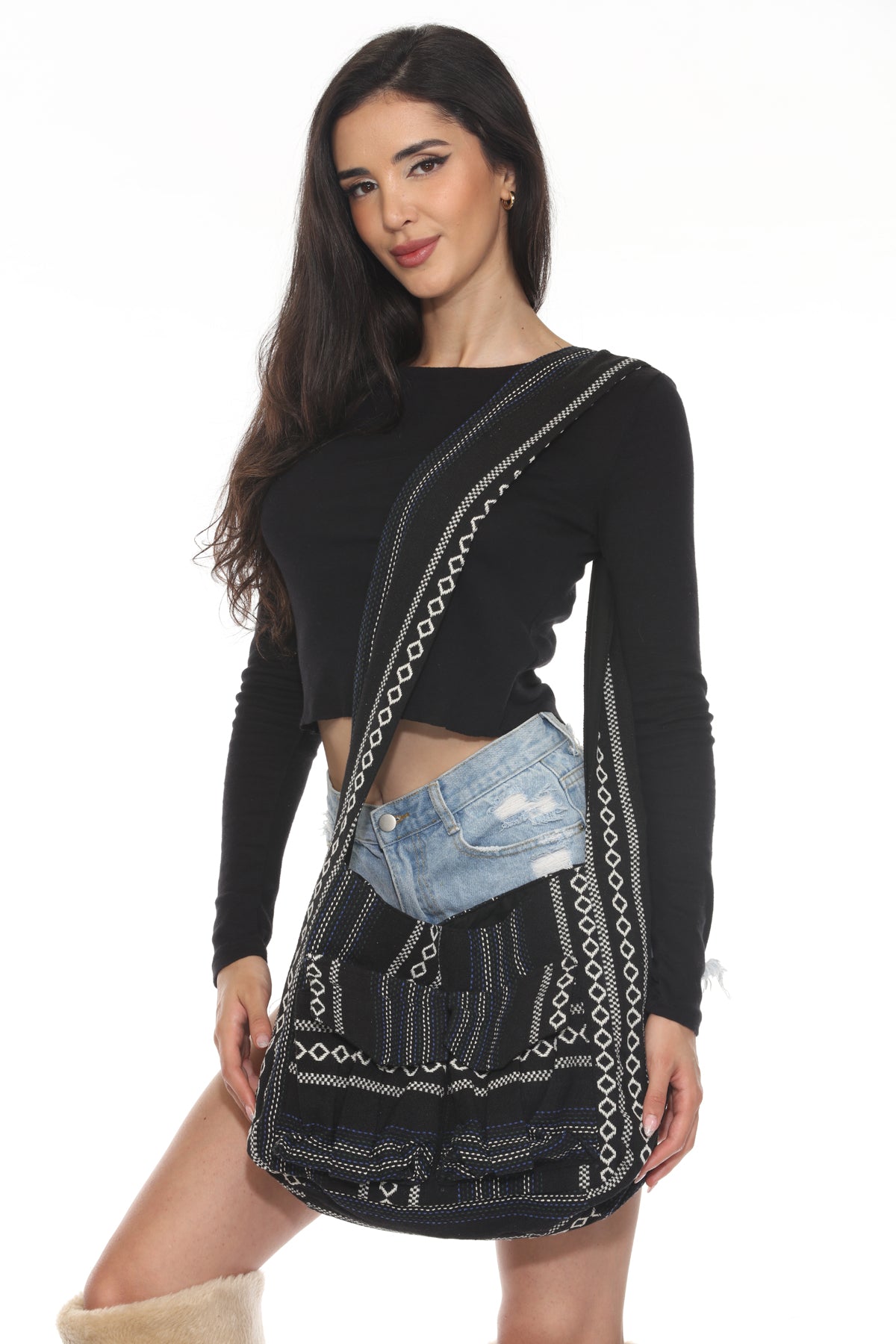 Cargo Pocket Crossbody Tote