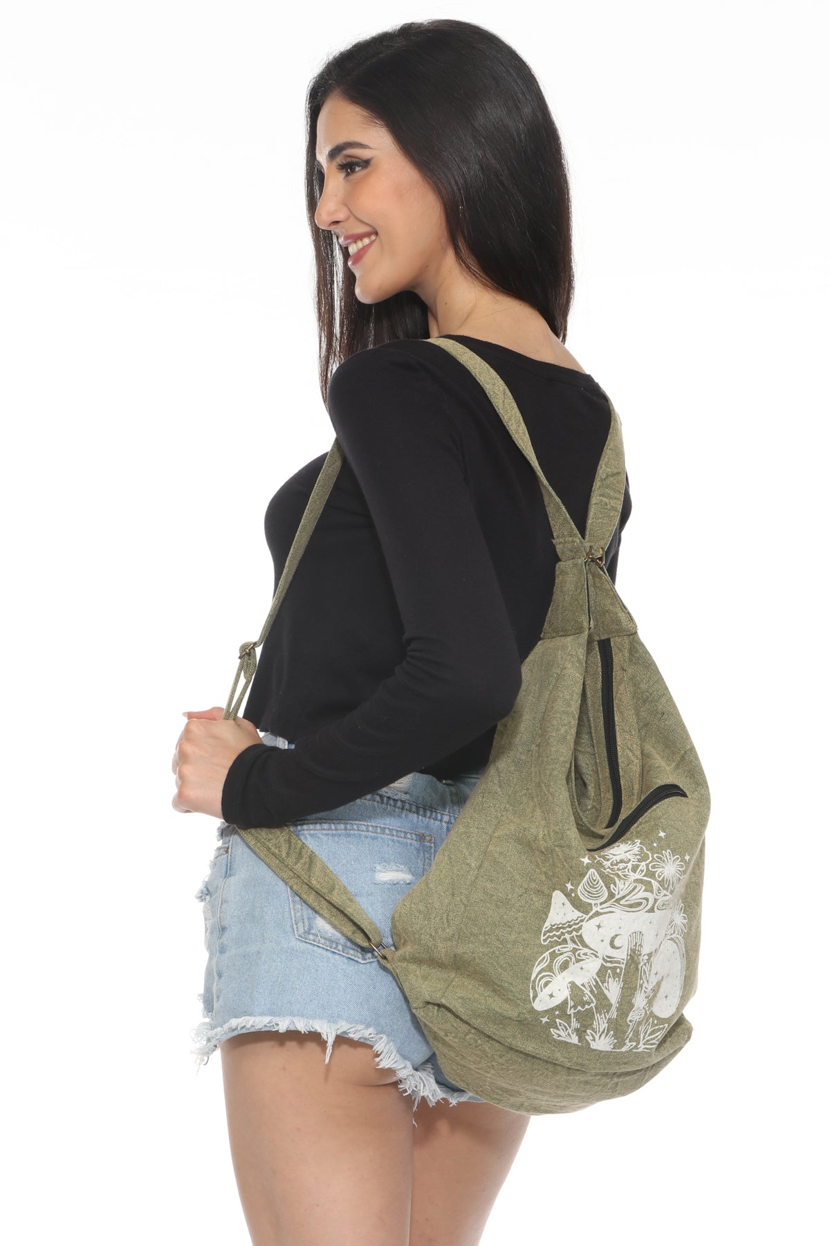 Convertible Backpack Hobo Bag