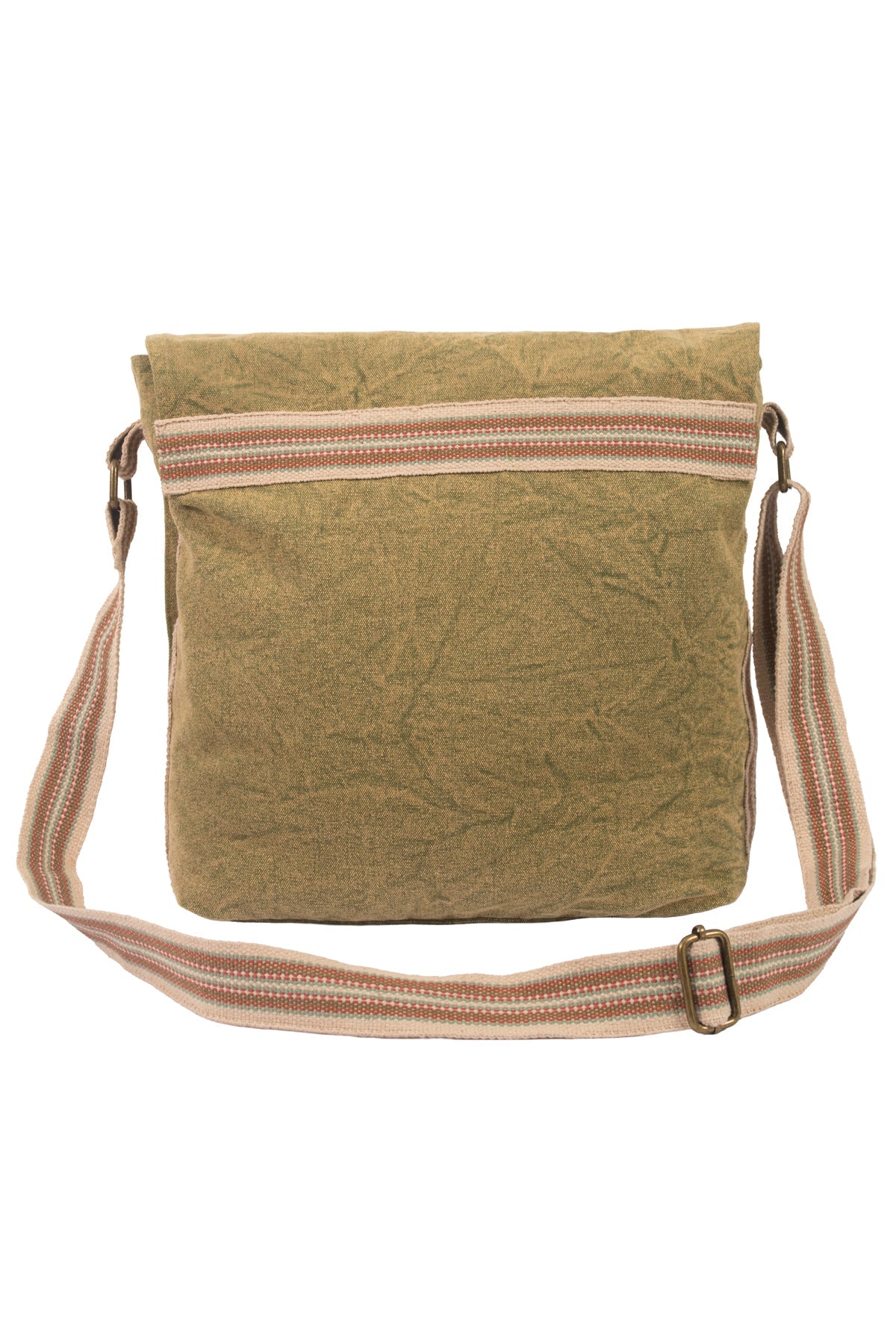 Butterfly Stonewash Canvas Messenger Bag