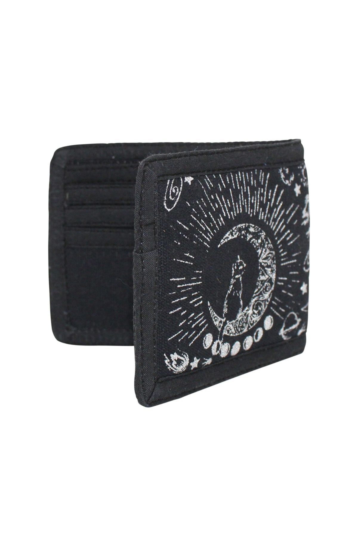 Celestial Moon Cat Wallet