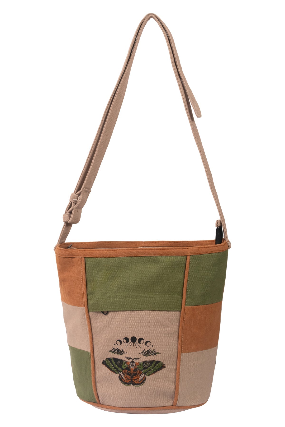 Patchwork Crossbody Canvas bag