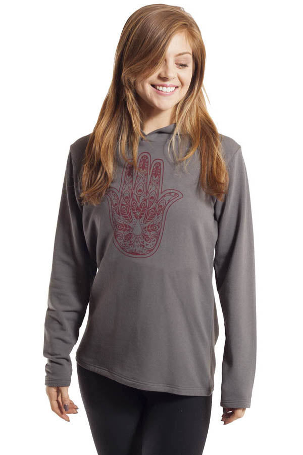 Peacock Hamsa Hoodie