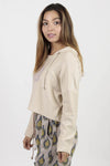 Cozy Mandala Crop Hoodie