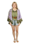 Tie-Dye Kimono Cardigan