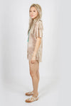 Winged Lotus Open Back Tie-Dye Tunic