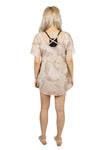 Winged Lotus Open Back Tie-Dye Tunic