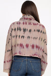 Cozy Cowl-Neck Cropped Sweatshirt