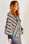 Woodstock Soft-washed Cotton Hoodie Poncho