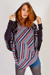 Woodstock Soft-washed Cotton Hoodie Poncho