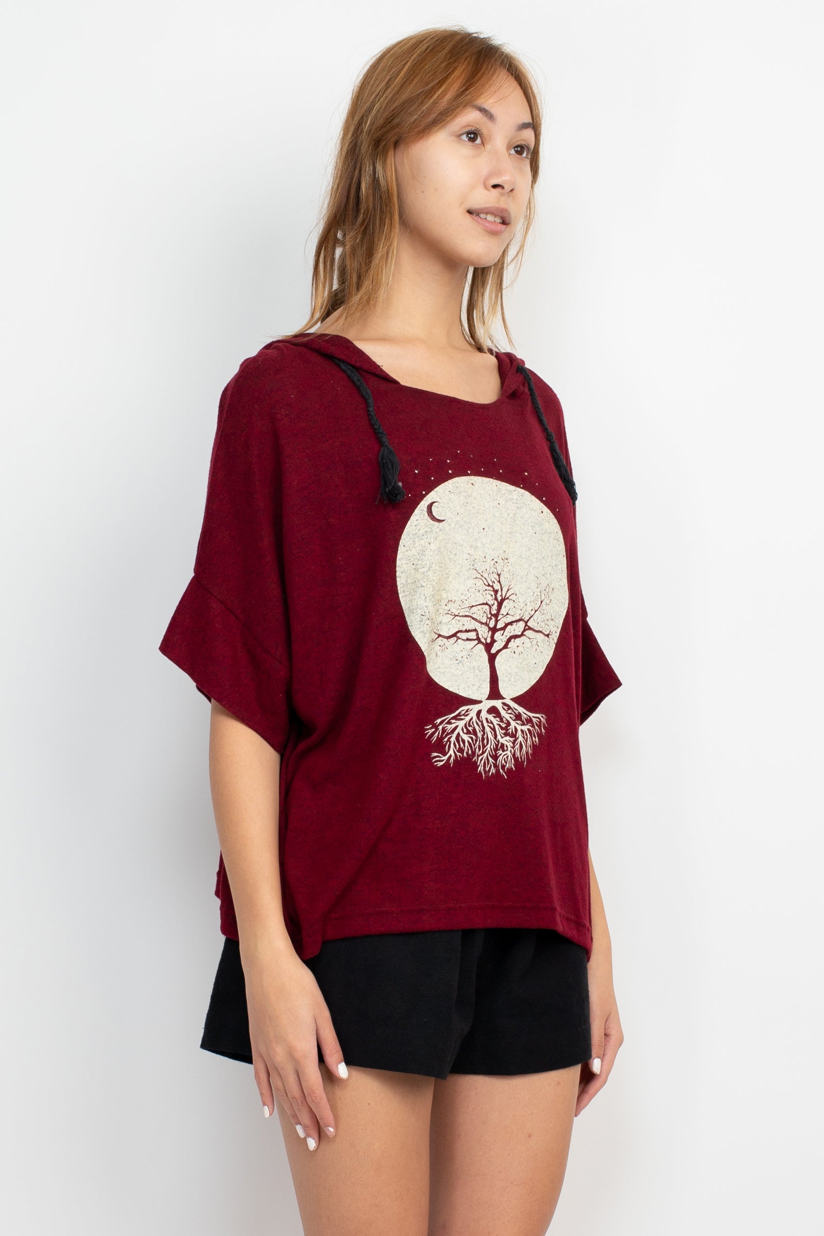 Lunar Tree of Life Oversize Soft Sweater