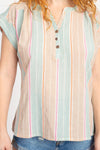 Stripe Vintage Blouse