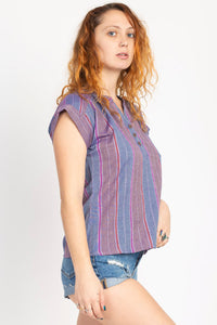 Stripe Vintage Blouse