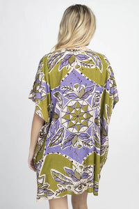 Georgette Crystal Kimono